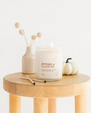 Attitude of Gratitude-Bestselling Pumpkin Spice Soy Candle