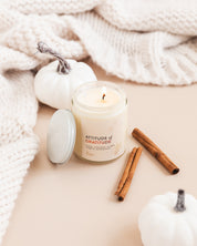 Attitude of Gratitude-Bestselling Pumpkin Spice Soy Candle